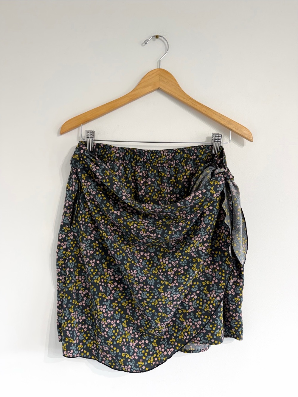Toad & Co Sunkissed Wrap Skirt mini floral printed